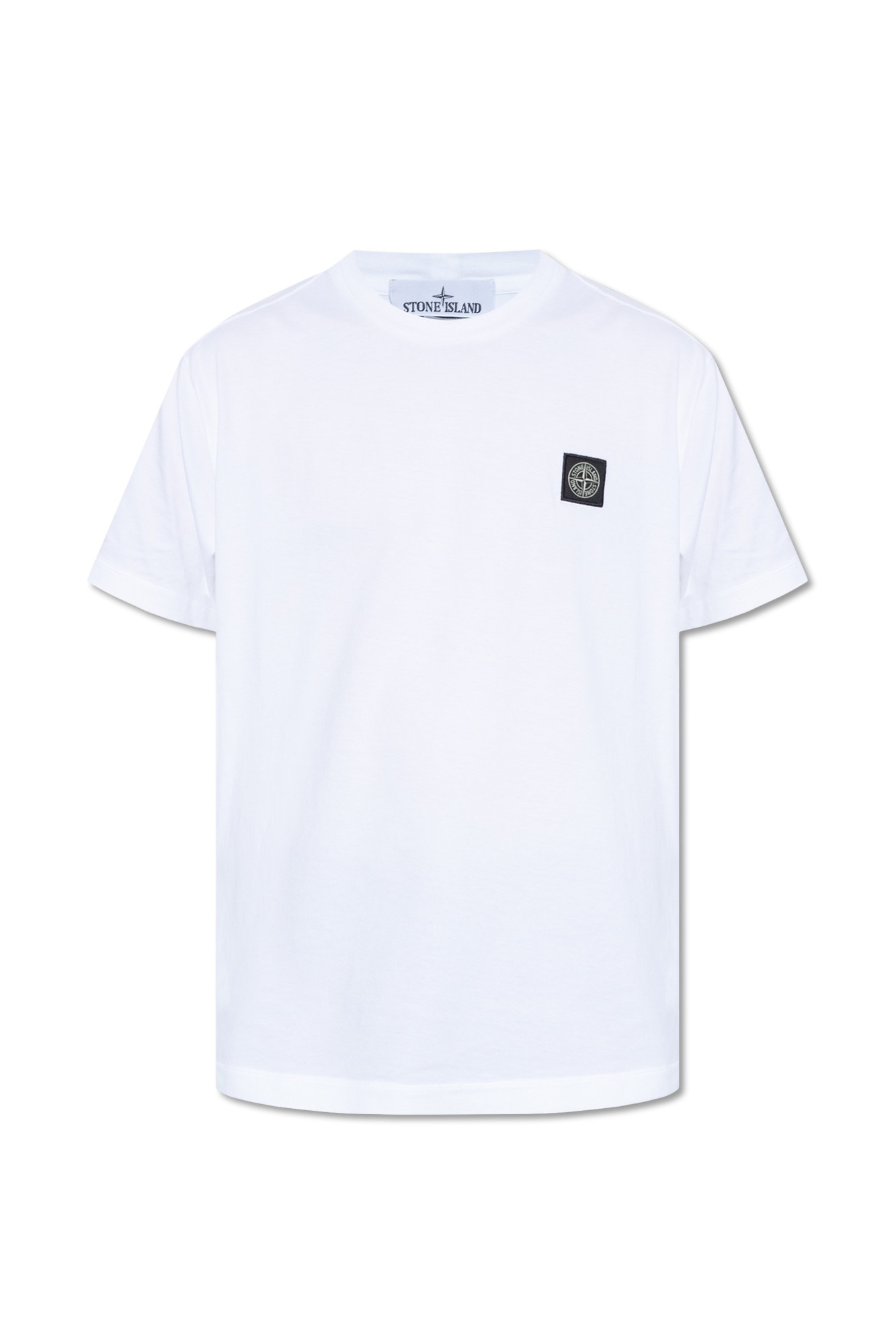 Stone island tee on sale white